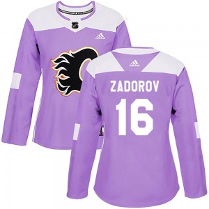 Nikita Zadorov 16 Calgary Flames Alternate Black Jersey 2022-23 - Bluefink
